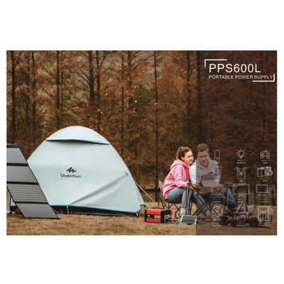 central eléctrica portátil de la fuente de alimentación de la copia de seguridad de batería de 7.2kg PPS600L 600w