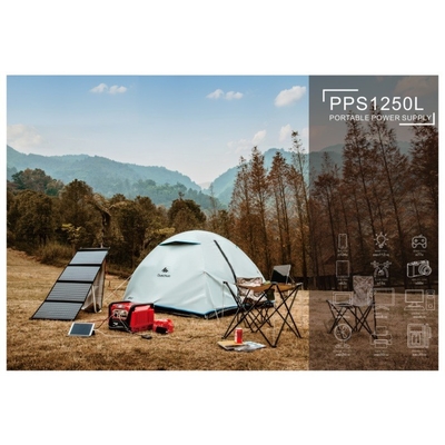 fuente de alimentación portátil 1000W del propósito multi de reserva portátil de la central eléctrica 1250Wh