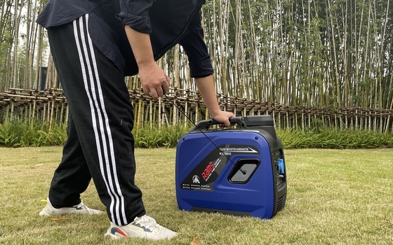 generador de poder silencioso del inversor 2.2kw Genset portátil 62db de poco ruido