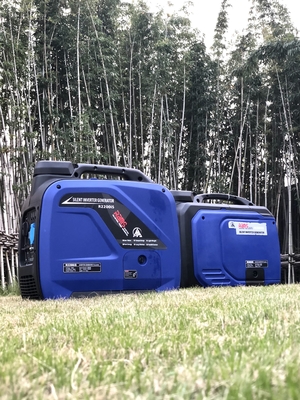 Genset portátil 62db Generador de energía silencioso Inversor de poco ruido 2kw