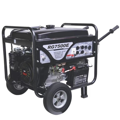 comienzo eléctrico manual eléctrico portátil de la gasolina 6kw del generador del motor 190F
