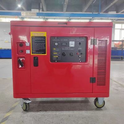 El motor 15HP accionó el generador silencioso portátil 6.5kw 69db del gas con el toldo de la prueba de los sonidos