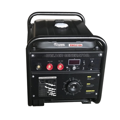 Motor de la gasolina 15HP del generador de la soldadura de arco voltaico de RWG210AC 210A