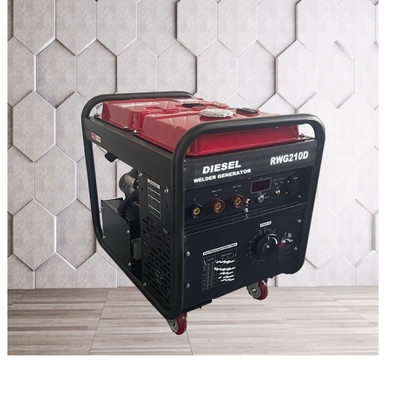 Comienzo eléctrico diesel portátil del imán permanente de Generator PMG del soldador del palillo de DC 2kw