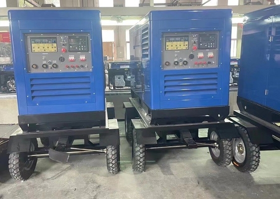 control de motor diesel de Generators Turbocharged LCD del soldador 600A