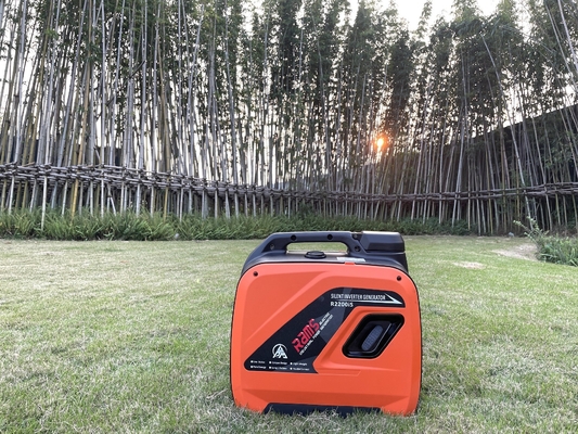 generador de poder silencioso del inversor 2.2kw Genset portátil 62db de poco ruido