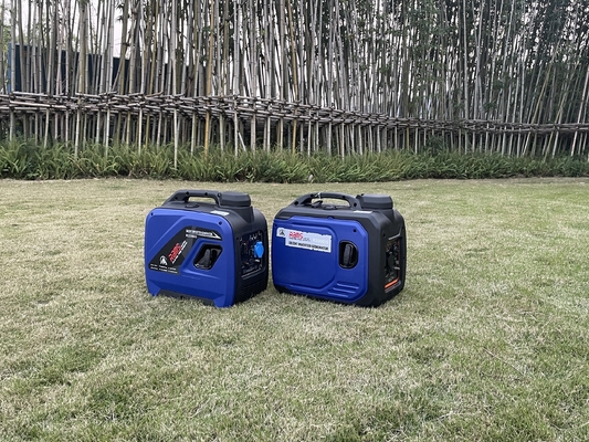 Genset portátil 62db Generador de energía silencioso Inversor de poco ruido 2kw