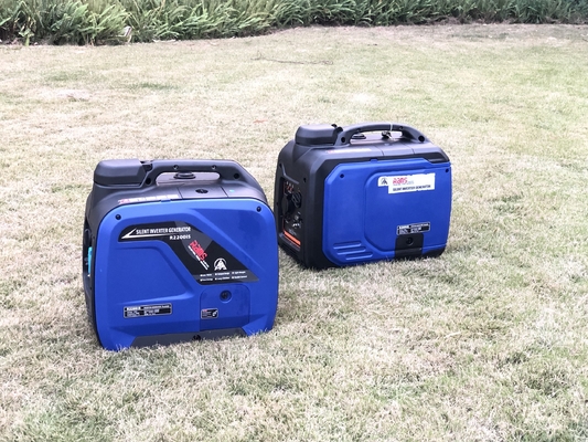 Genset portátil 62db Generador de energía silencioso Inversor de poco ruido 2kw