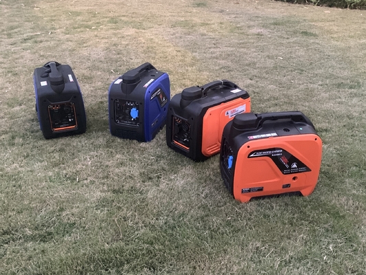 generador de poder silencioso del inversor 2kw Genset portátil 62db de poco ruido