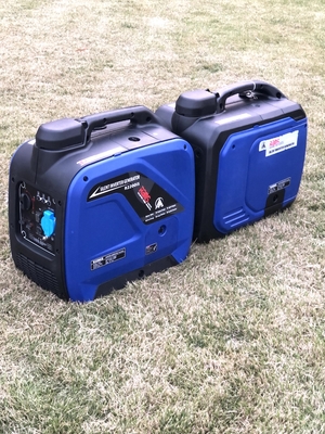 Genset portátil 62db Generador de energía silencioso Inversor de poco ruido 2kw