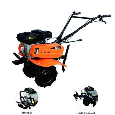 Transportando las ruedas Mini Power Belt Tiller ruedas de goma sólidas de GT910 3,5 - 6