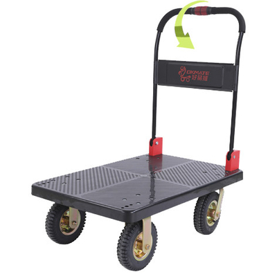 Plataforma plegable media resistente plegable SILENCIOSA de la carretilla 400KG del carro 900x600