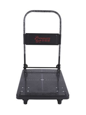 Pies plegables de la carretilla del carro del acuerdo durable 330KG que doblan las ruedas del poliuretano del sistema