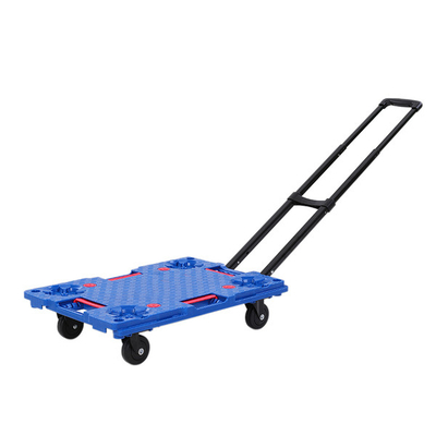 Una carretilla plegable ISO9001 150kg del carro de la tortuga de Spliceable de la mano SILENCIOSA