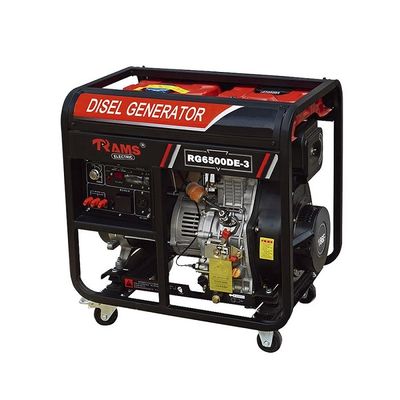 Motor diesel eléctrico del movimiento de la dislocación 4 del generador 389cc del comienzo 5kw
