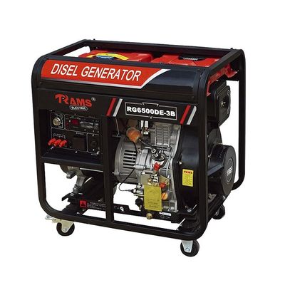 Motor diesel eléctrico del movimiento de la dislocación 4 del generador 389cc del comienzo 5kw