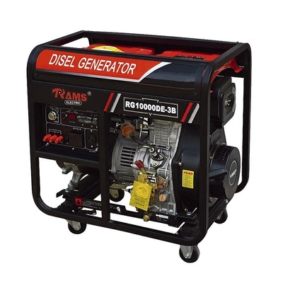 Vatios clasificados 15 de motor de HP del generador de poder de 60HZ 7kw 8500 diesel portátiles