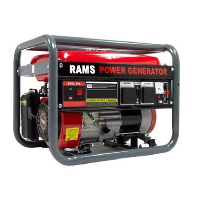 motor eléctrico portátil del movimiento del depósito de gasolina del generador 15L de la gasolina 2.8kw 4