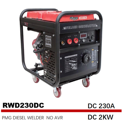 Soldador del motor del generador 192FE de TIG Diesel Welding Generators 230A