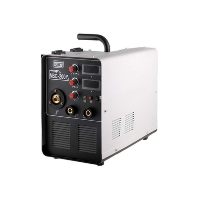 NBC portátil 200Y de la soldadora de Generator 6.4KVA IGBT del soldador del gas del solo tubo