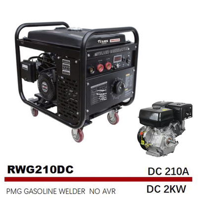 Forma arcos el generador de frecuencia media 210A de la gasolina 2kw