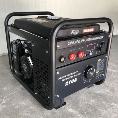 CA accionada por el motor de la gasolina de los soldadores del arco de 195FE 250A generador de 3 kilovatios