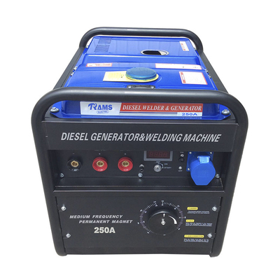 Tipo de frecuencia media de soldadura diesel de los generadores RWD250AC de SMAW 250A