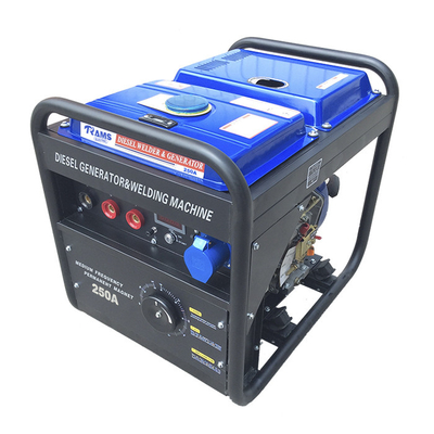 Tipo de frecuencia media de soldadura diesel de los generadores RWD250AC de SMAW 250A