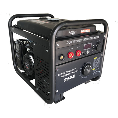 Motor de la gasolina 15HP del generador de la soldadura de arco voltaico de RWG210AC 210A
