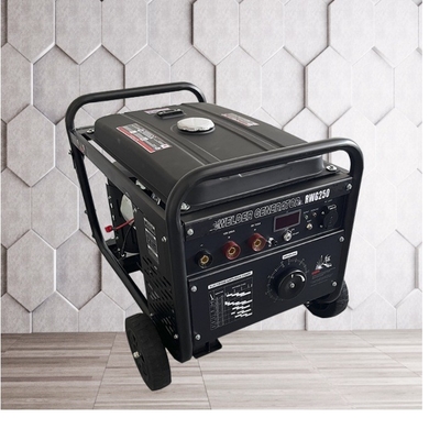 Soldadora manual del motor del equipo 15HP de la soldadura al arco de metal de la gasolina 210A de la CA 3kw