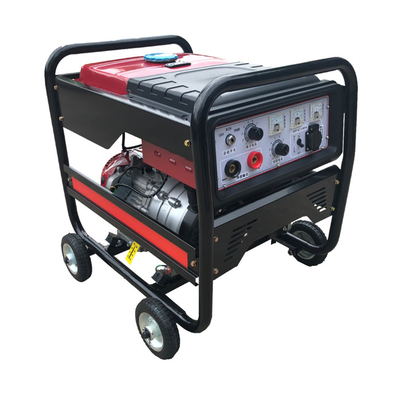 Depósito de gasolina de soldadura del Muttahida Majlis-E-Amal 12.5L de la soldadura de mano del generador 75V del palillo de la gasolina de la CA 3kw