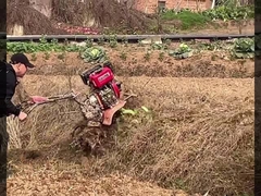 Mini Power Tiller 4-WD-Self propulsó el #directconnecte#MiniPowerTiller#Easyclimb de 180m m